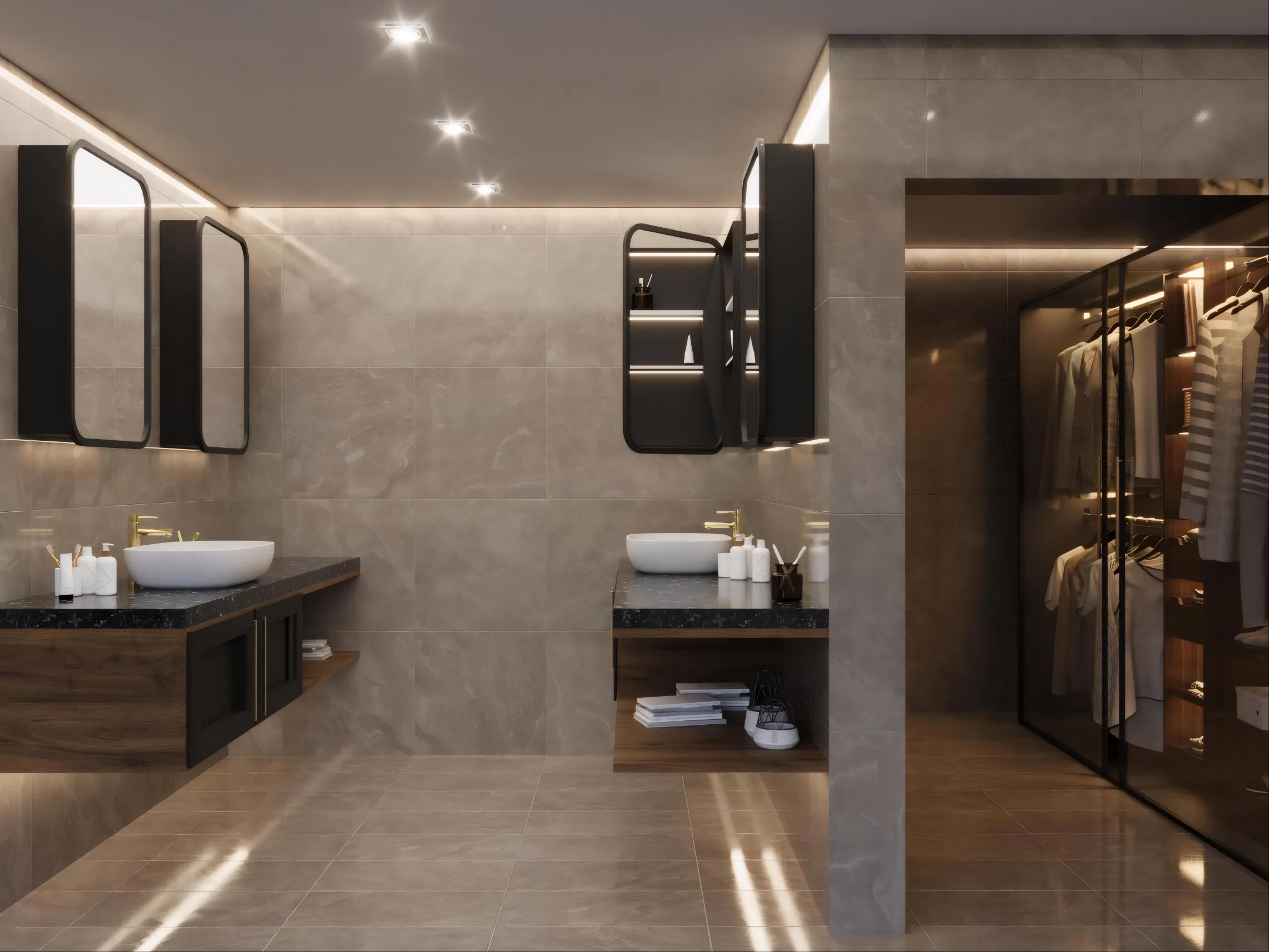 Wall mounted sink bathroom remodeling Ahwatukee
